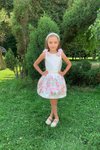 Потник с 3D рози