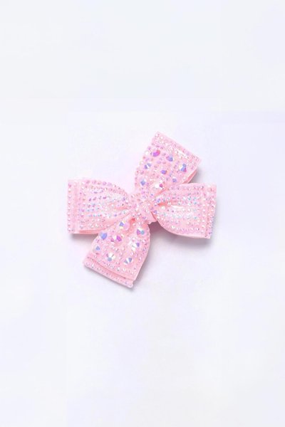Фиба с кристали в розово