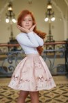 Пола с принт кученца