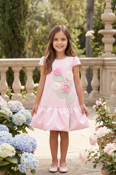 Детска рокля Pink Garden Roses Детска рокля Pink Garden Roses